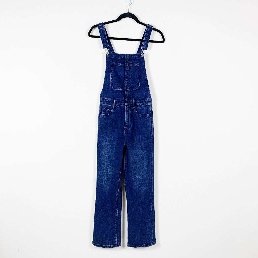 Lucky Brand  Bridget Crop Flare Denim Overall
